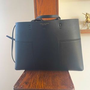 Tory Burch Triple Compartment T Tote